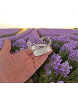Amethyst Silver scorpion, gemstone scorpion, natural rock, gift decoration - $557.09 MXN