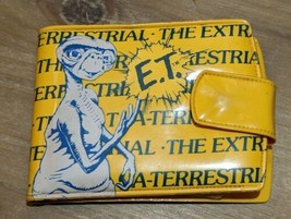 E. T. The Extraterrestrial Billfold Wallet Vintage 1982 Universal City Studios  - £12.57 GBP