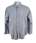Ralph Lauren Classic Fit Blue Oxford Long Sleeve Button Shirt 15.5 32/33... - £15.49 GBP