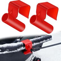 2 Pcs Plastic Ice Fishing Sled Rod Holder Ice House Sled Rod Holder Hand... - $11.93