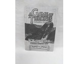 A Game Of Thrones Collectible Card Game Ice And Fire Premium Starter Set... - $8.01