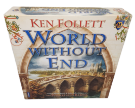 WORLD WITHOUT END BOARD GAME Mayfair English RARE Ken Follett COMPLETE - £43.11 GBP