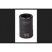 CRAFTSMAN 16mm Impact Socket 1/2 Drive 6-Point 9-15864 Made In USA - $17.99