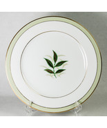 Noritake Greenbay 4 7.5&quot; Salad or Dessert Plates 5353 Gold Trim 1950s Used - $22.47 CAD
