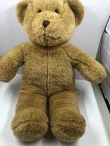 Build a Bear Cream Tan Brown Teddy w/ Brown Nose Stuffed Plush - £9.30 GBP