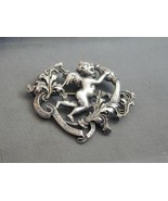 Vintage Sterling Gugliermo Cini Aquarius Cherub Pin Brooch - $1,136.80 MXN