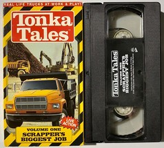 Tonka Tales Vol. 1: Scrapper&#39;s Biggest Job VHS 1996 - £6.17 GBP