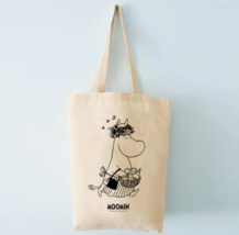 Moominmamma  reusable canvas shopping bag 36 x 40cm Putinki 100% organic cotton - £23.73 GBP