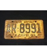 Vintage North Carolina 1960 License Tag Plates 1w - $460.95 MXN
