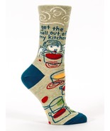 Blue Q Socks - Womens Crew - Get The Hell Out Of My Kitchen - Size 5-10 - £10.30 GBP