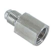 HFS 1/2&quot; Female NPT to 3/8&quot; Male JIC Pipe Fitting Adapter Stainless Stee... - £15.71 GBP