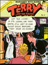 Terry And The Pirate #2-1986-MILTON CANIFF-TPB-BURMA Vg - £25.32 GBP