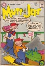 Mutt &amp; Jeff Comic Book #91 DC Comics 1956 VERY GOOD - £10.44 GBP