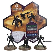 Heroscape Ninjas Of The Northern Wind Figures Card Thora’s Vengeance - $19.75