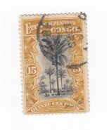 Belgian Congo, 15c, 1896 Photos Congo-Inscription: " Etat Independant Du... - $8.68