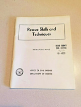 1959 Rescue Skills and Techniques, Nuclear Attack,Department of Defense TM-14-1 - $9.90