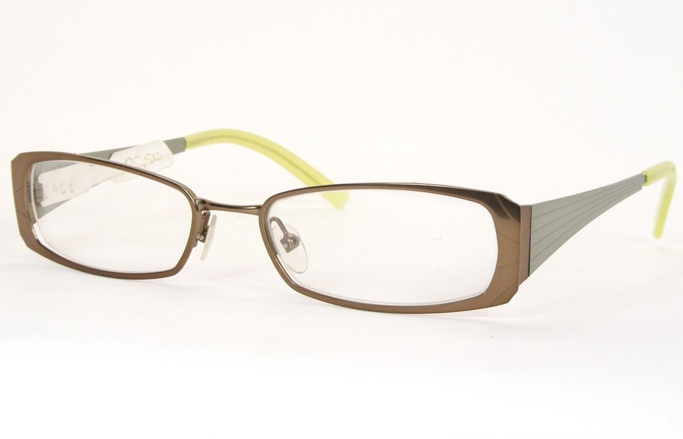 Vintage Laura J. by Augentraum 7030 3 Golden Brown RARE EYEGLASSES 51-18... - $67.25