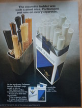 Vintage Parliament Cigarette Print Magazine Advertisement 1971 - $8.99