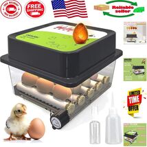 Comprehensive 12-Egg Hatching Incubator - Automatic Turner &amp; Humidity Co... - $1,105.91 MXN