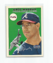 Greg Maddux (Atlanta Braves) 2000 Fleer Tradition Card #57 - £3.89 GBP