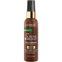 L&#39;Oreal Paris Sublime Bronze Self Tanning Facial Mist, Water-Based Formula, Coco - £23.04 GBP