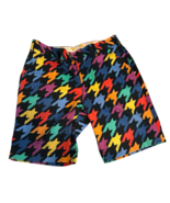 LOUDMOUTH Golf Shorts Multi-Color &quot;Rocket&quot;Pattern Cotton Blend Size 34 W... - $705.76 MXN