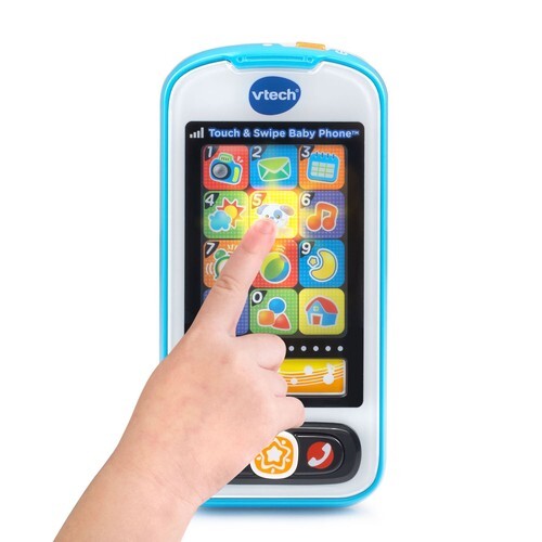 VTech Touch and Swipe Baby Phone, Blue Item image 4
