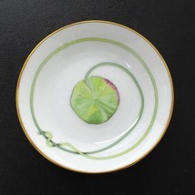 Hermes Nile Mini Teller 10 cm Porzellan kleiner Soßenteller grüner Lotus... - £318.24 GBP