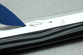 2004-06 VOLKSWAGEN PHAETON REAR LEFT BACK DOOR EXTERIOR DOOR MOLDING TRIM H2083 image 13