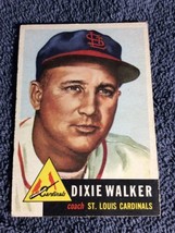 1953 Topps Set Break Dixie Walker #190 NR-MINT - $32.00