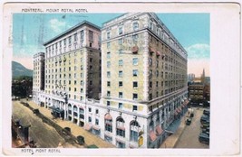 Postcard Hotel Mont Royal Mount Royal Hotel Montreal Quebec - $2.96