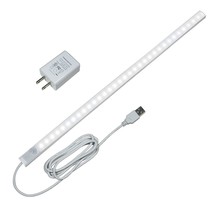 Led Motion Sensor Under Cabinet Lighting,17 Inch Usb Plug In Led Closet Light Ba - £31.62 GBP