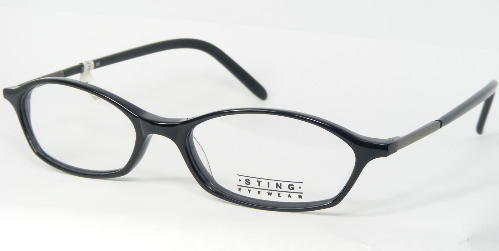 Vintage Sting VS6215 700 Schwarz Brille Kunststoffrahmen 50-16-140mm - $56.81