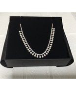 Charlotte &amp; Lexi Freshwater Gold Pearl Necklace With Cubic Zirconia  16i... - $123.02 CAD