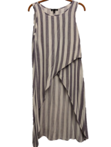 Moa Moa Sleeveless Striped Tank Top Split Sundress Womens size S - £9.99 GBP