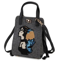 Cartoon Pattern Purses and Handbags for Women Designer Top Handle Satchel Should - £39.67 GBP