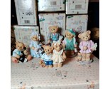 (6) Vtg Cherished Teddies Club Membears Only 1995-97 Wilson Eleanor Bear... - $47.52