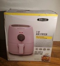 Bella 2 Qt. Air Fryer High Performance Pink Color NEW OPEN BOX - £59.16 GBP