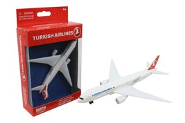 5.75 Inch Boeing 777 Turkish Airlines Diecast Airplane Model APPROX 1/43... - $363.47 MXN