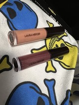 both Laura Mercier Lip Glace 250 Sugar Plum &amp; 125 Rose 0.19 oz - New  no... - $33.63