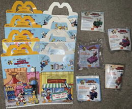 Disney, Mickey’s Birthdayland Happy Meal Boxes &amp; Toys (McDonald’s, 1989) - £22.34 GBP