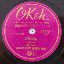 International Rhythm Boys – Beer Mug / Red-Head - 1941 78 rpm Record OKe... - £11.43 GBP