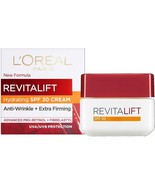 L&#39;Oreal Paris Revitalift Day Cream Anti-Wrinkle Moisturiser Hydrate SPF ... - £23.81 GBP