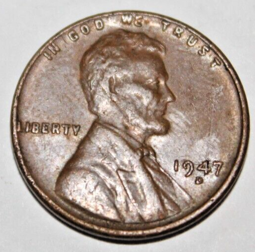 Primary image for 1947 D  penny