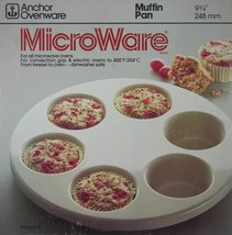 Anchor Hocking MicroWare Microwave Muffin Pan - £37.20 GBP