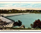 Wachusett Dam and Reservoir Clinton Massachusetts MA UNP WB Postcard Z3 - $2.92