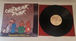 Chipmunk Punk Excelsior Records Vinyl Record LP Alvin &amp; the Chipmunks 1980 - £14.72 GBP