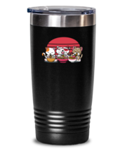20 oz Tumbler Stainless Steel Insulated Funny Cat Ramen Noodles  - £24.31 GBP