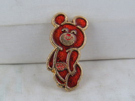 Vintage Olympic Pin - Moscow 1980 Misha Official Mascot - Stamped Pin - £12.08 GBP