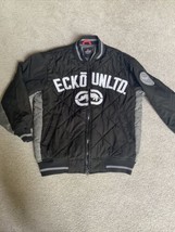 ecko unltd jacket Ecko vintage Bomber Jacket In Black Size Men’s Medium - £31.47 GBP